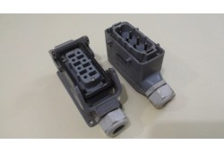 Power Connector, 10330100000, 6 pin, Harting